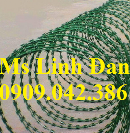 DÂY THÉP GAI HÌNH DAO MẠ KẼM TẠI HÀ NỘI